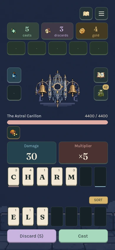 CHARM staged against the Astral Carillon, guardian of Moonbell Heights